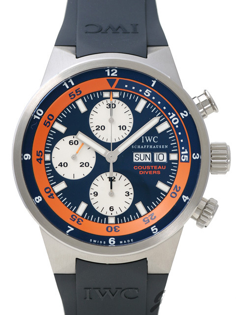 IWCスーパーコピー アクアタイマークロノ クストーダイバーズ 2007 IW378101
